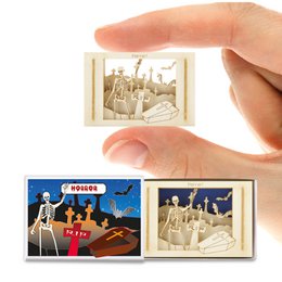 Horror-Silhoubox S – Geschenkartikel Halloween