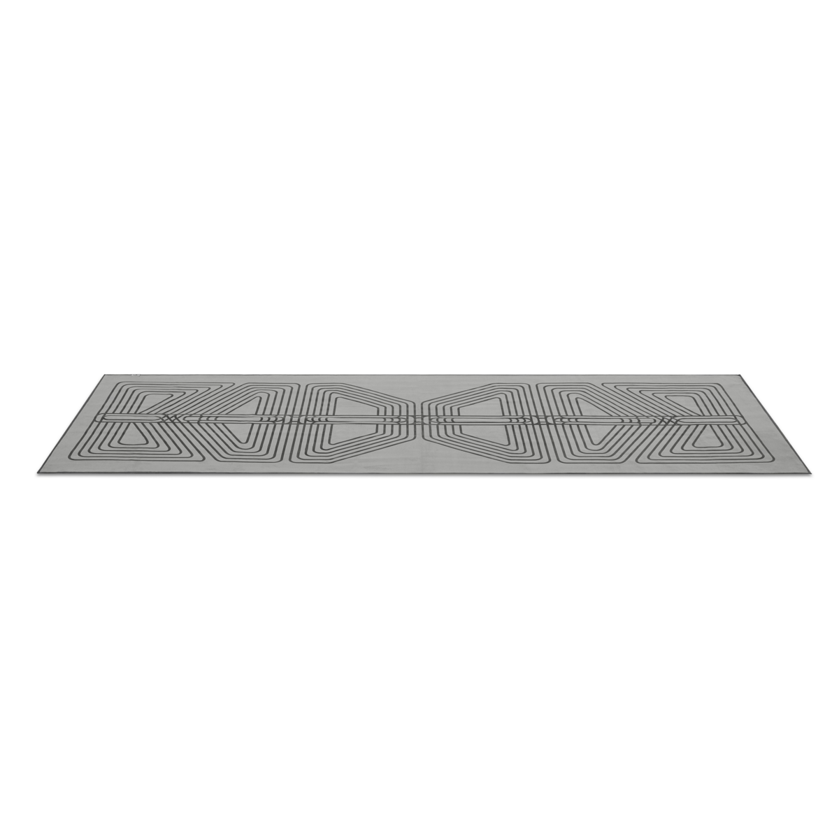 Gecko Warrior Yoga Towel - Moon Grey