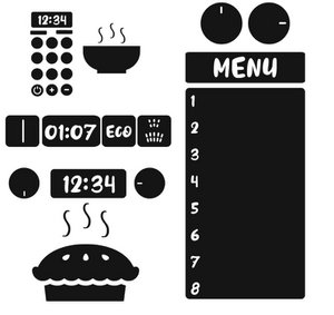 Stickers | Kitchenette | Complete set