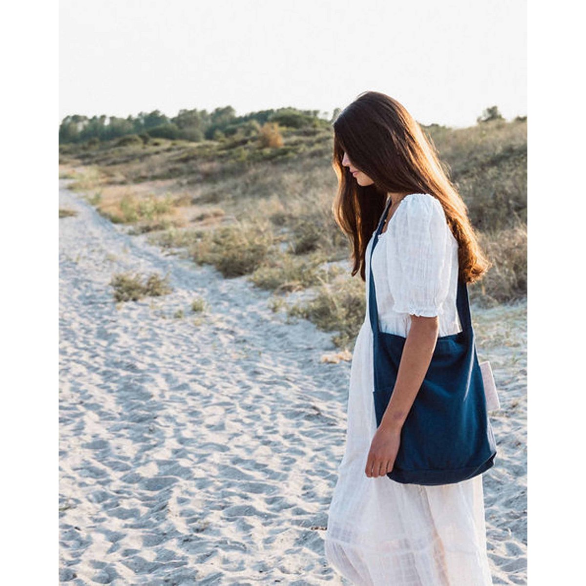 Bolsa de lona de Mira - denim oscuro