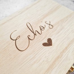 Wooden echo box - Echoes