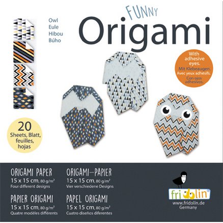 Origami drôle - Uil