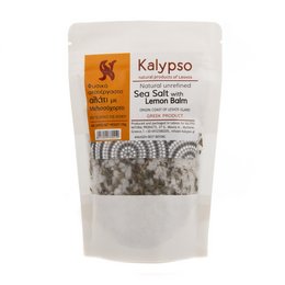 Natural Unrefined Sea Salt with Lemon Balm
