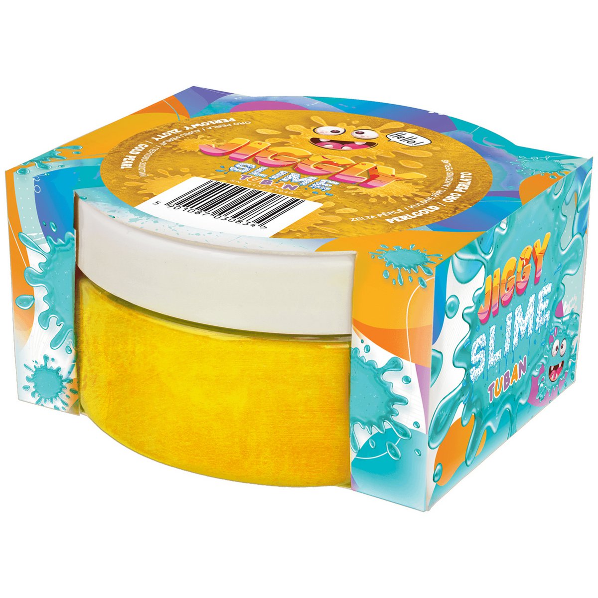 Tuban Slime - Jiggly Slime - Gouden Parelmoer 200g