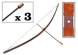 BOW RUSTIK + 3 ARROWS - ST454F