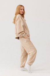 ROSA sweatshirt - bomuld - beige