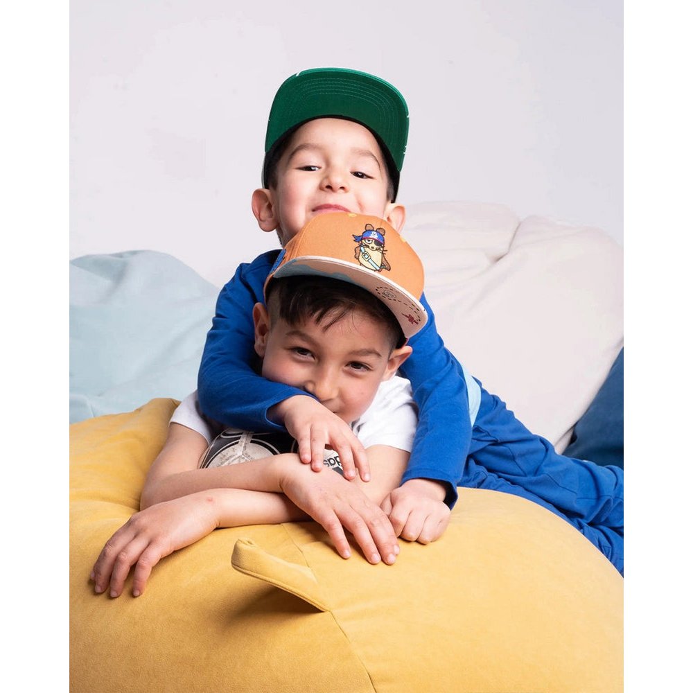 koaa – Die Maus "Pirat" – Snapback Kids brown/beige