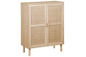 DÉCOR LAGE KAST 80 x 40 CM DENNEN / RATTAN. OK1471 (8472)