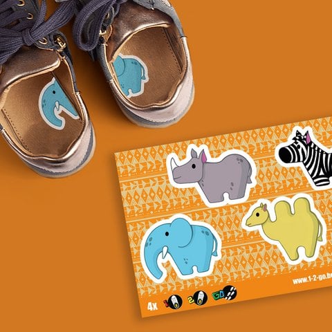 Safari - Shoe Stickers
