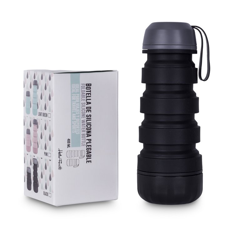 OPVOUWBARE FLES ZWART HF