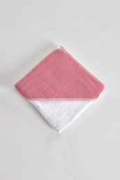 Asciugamano per bambini in mussola 80 cm x 80 cm