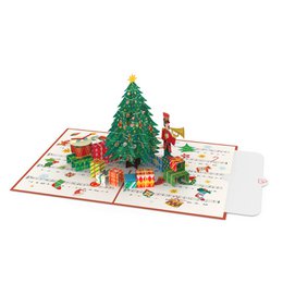 Weihnachtsbaum O du fröhliche Pop-Up Karte