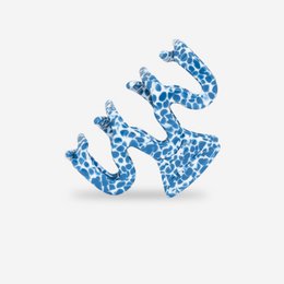 Clip per capelli - denim onda