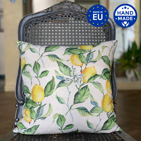 Pillowcase 45x45cm, 90% cotton, 10% linen | Lemon Linen