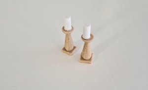 Dollhouse candlesticks