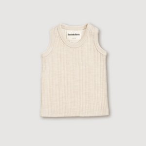 Wollen Rib Singlet - Haver