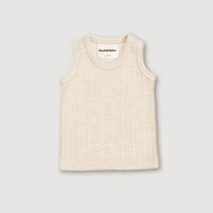 Wollen Rib Singlet - Haver