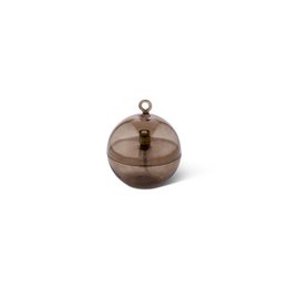 Olielamp Round cover champagne brass M