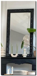 Mirror Sergio High gloss black
