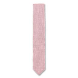 Dusty pink knitted tie