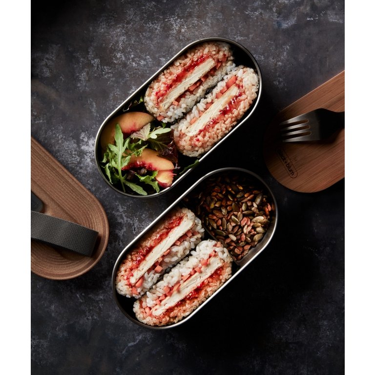 Black+Blum Bento Box - Madkasse - 185x97x120mm - Grijs