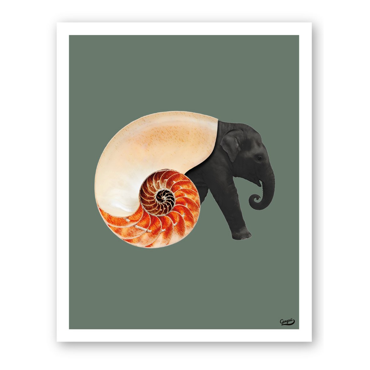 Shellephant Poster