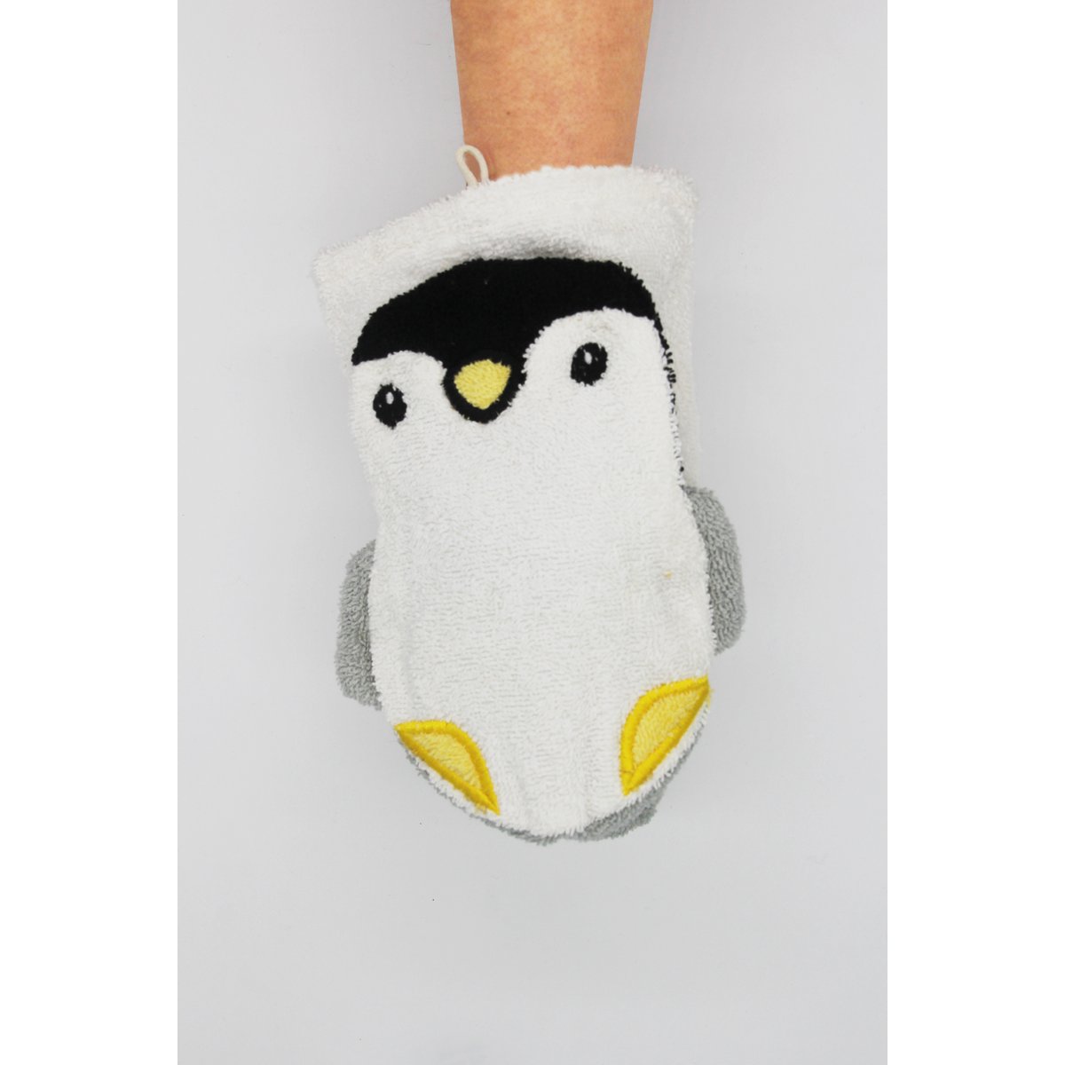 BIO washcloth penguin large