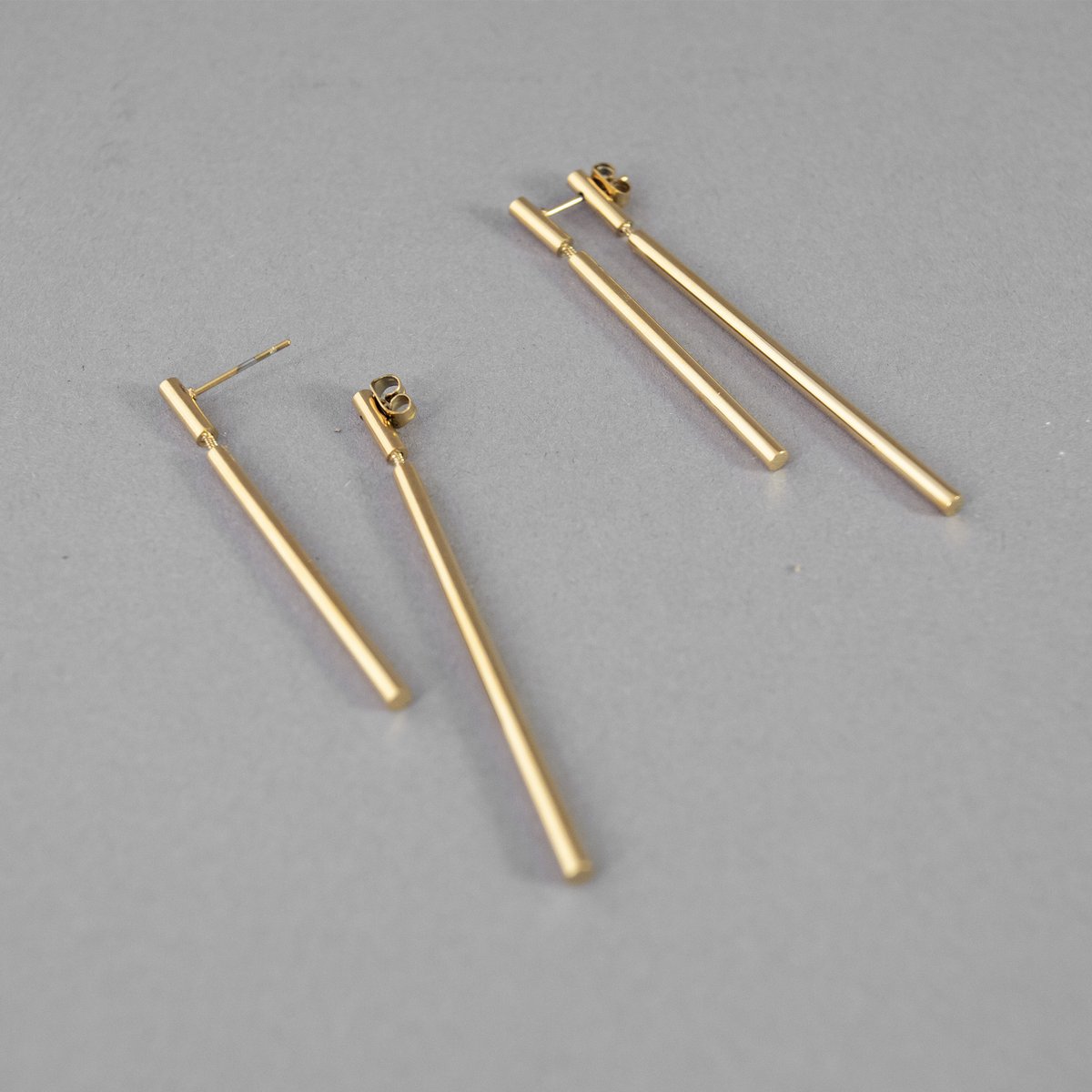 OFFSET Gold Earrings