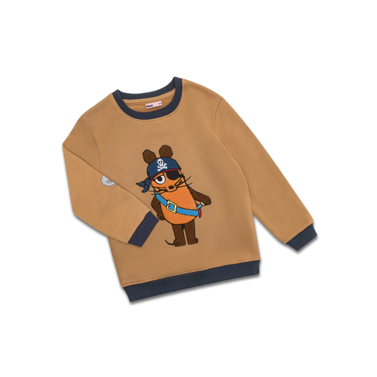 koaa – Die Maus “Pirat” – Maglione marrone/blu scuro