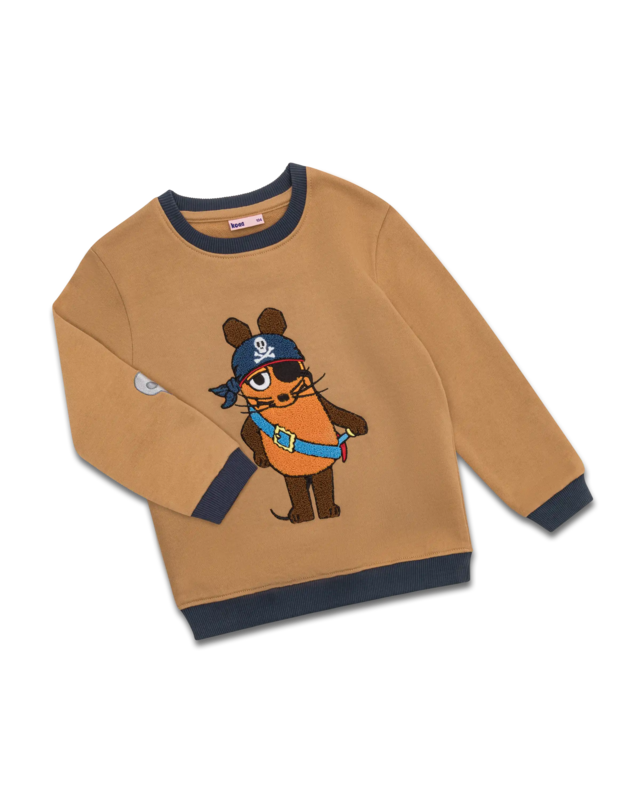 koaa – Die Maus “Pirat” – Maglione marrone/blu scuro
