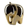 MIA GOLD Elefantenfigur 15x13xh16,4cm