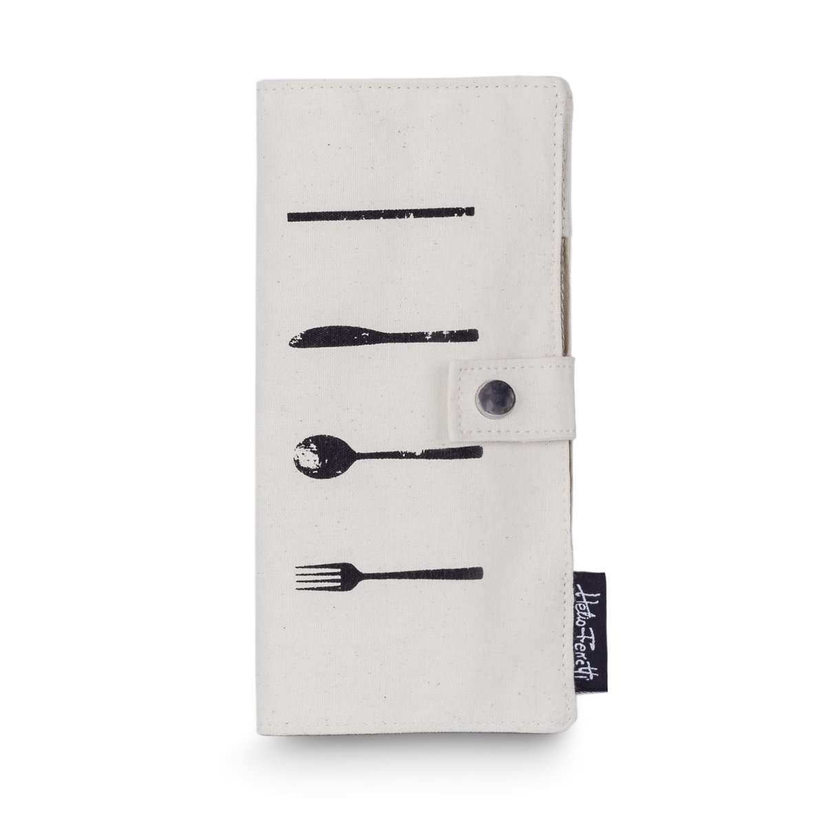BAMBOO CUTLERY SET WITH COTTON CASE HF