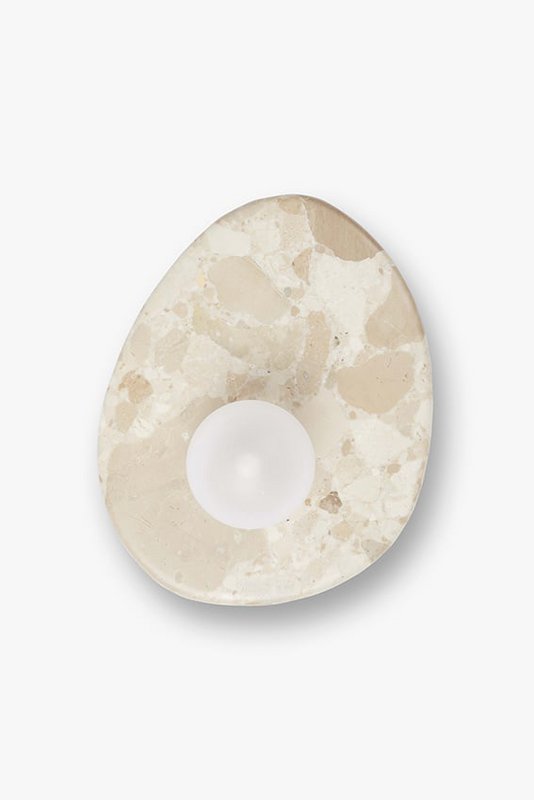 Exclusive handmade Kunis Brescia marble lamp Nina