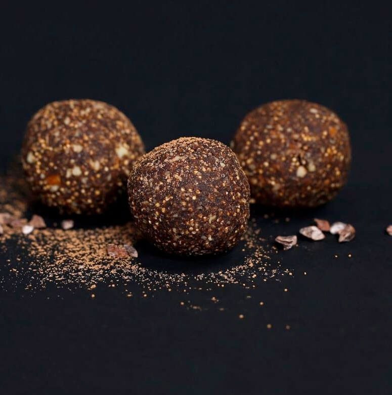 bolas de brownie