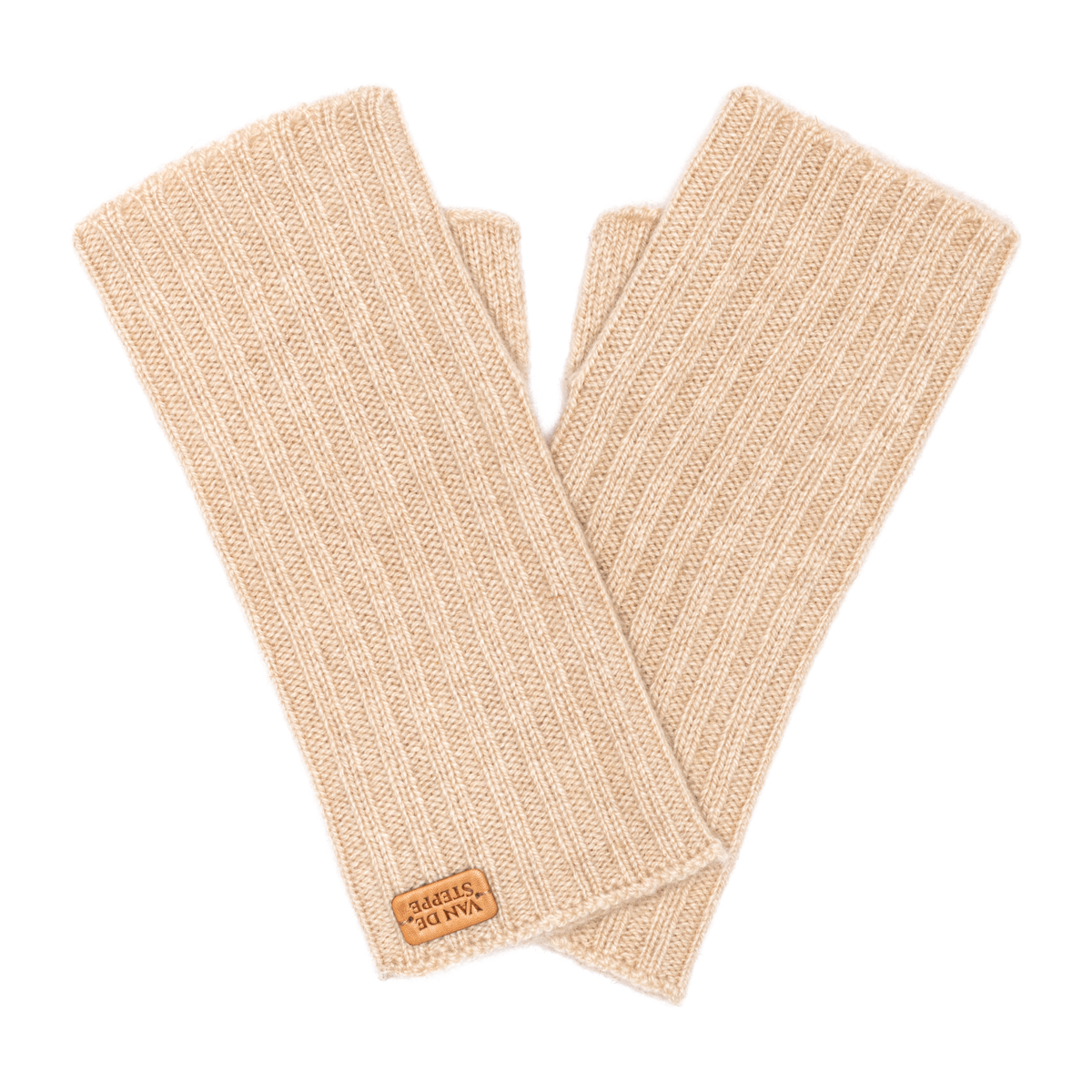 "Tuul" Fingerless Cashmere Gloves