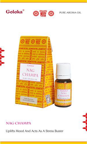 Aceite de fragancia Goloka Goloka Nag Champa 10ml