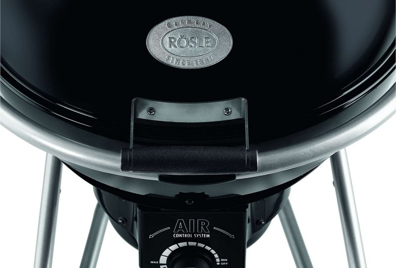 Rösle Barbecue – BBQ Charcoal No.1 F50-S Smoker – Schwarz