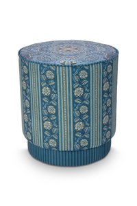 Poof Rosa Rani Blue 40x45cm