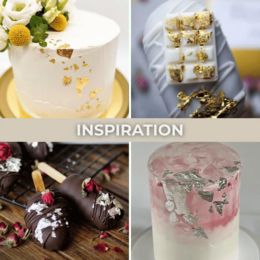 Edible leaf foil - 24 carat gold & 999 silver | B2B