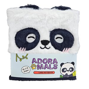 Adoramals Panda-Plüsch-Notizbuch
