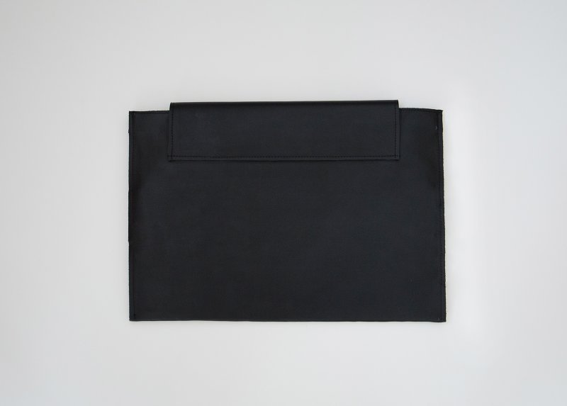 computertaske | laptop sleeve 14" eller clutch | SORT