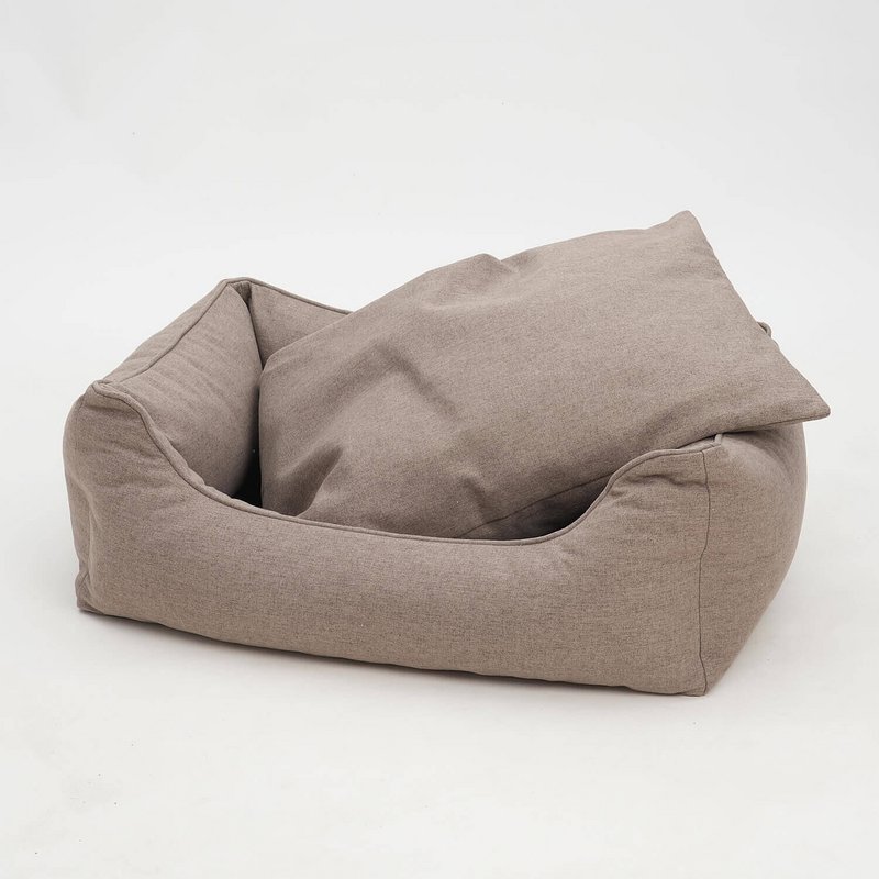 Hundebett Box Bett Ono greige
