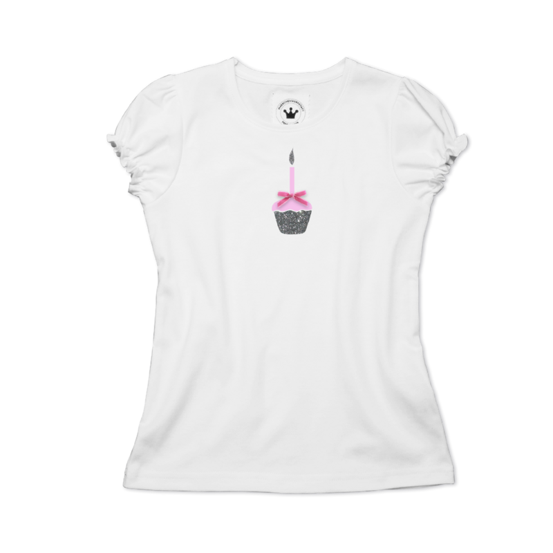 Girls T-Shirt Happy Birthday