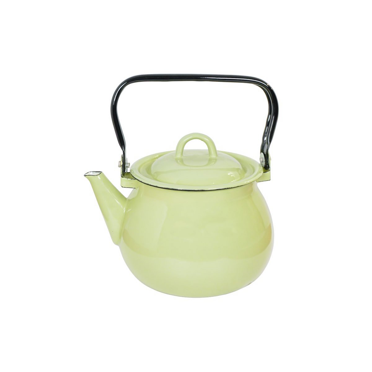 Enamel Kettle Citron 2,5 l Isabelle Rose