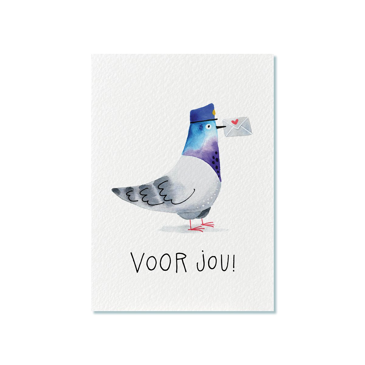 Ansichtkaart | Voor jou (Postduif)