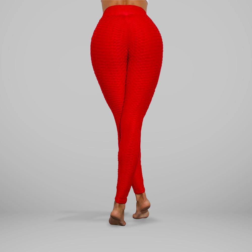 Push Up Legging - Rød