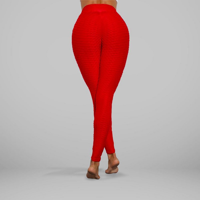 Push Up Legging - Rød