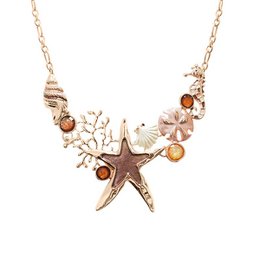 Collar marino esmaltado
