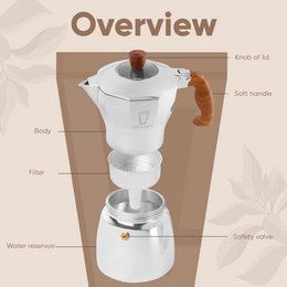 Olla Moka Aluminio 300ml