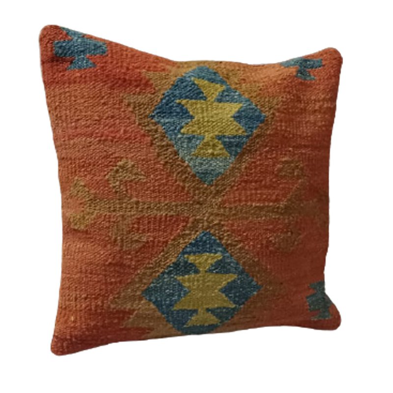 Housse de coussin Kilim en ficelle de laine